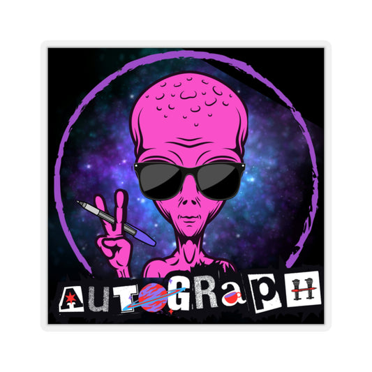 Alien Autograph Sticker